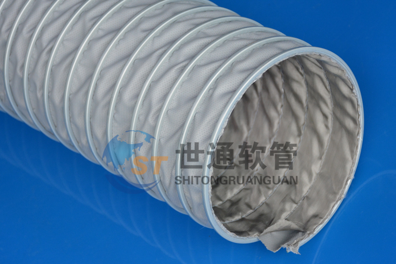 ST00387a軟管，耐高溫軟管,耐高溫風管,耐高溫伸縮管